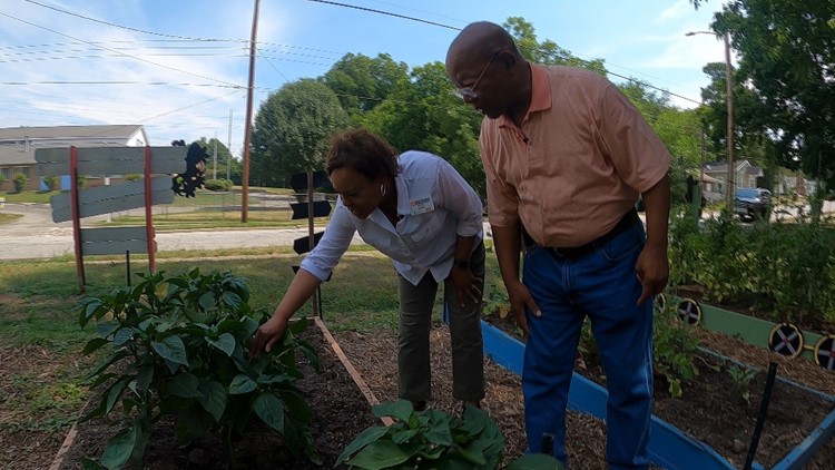 Two High Point Green thumbs are planting produce for community benefit