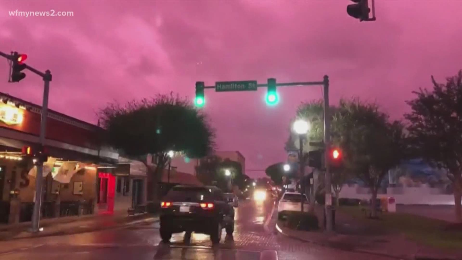 VERIFY: Purple Skies?