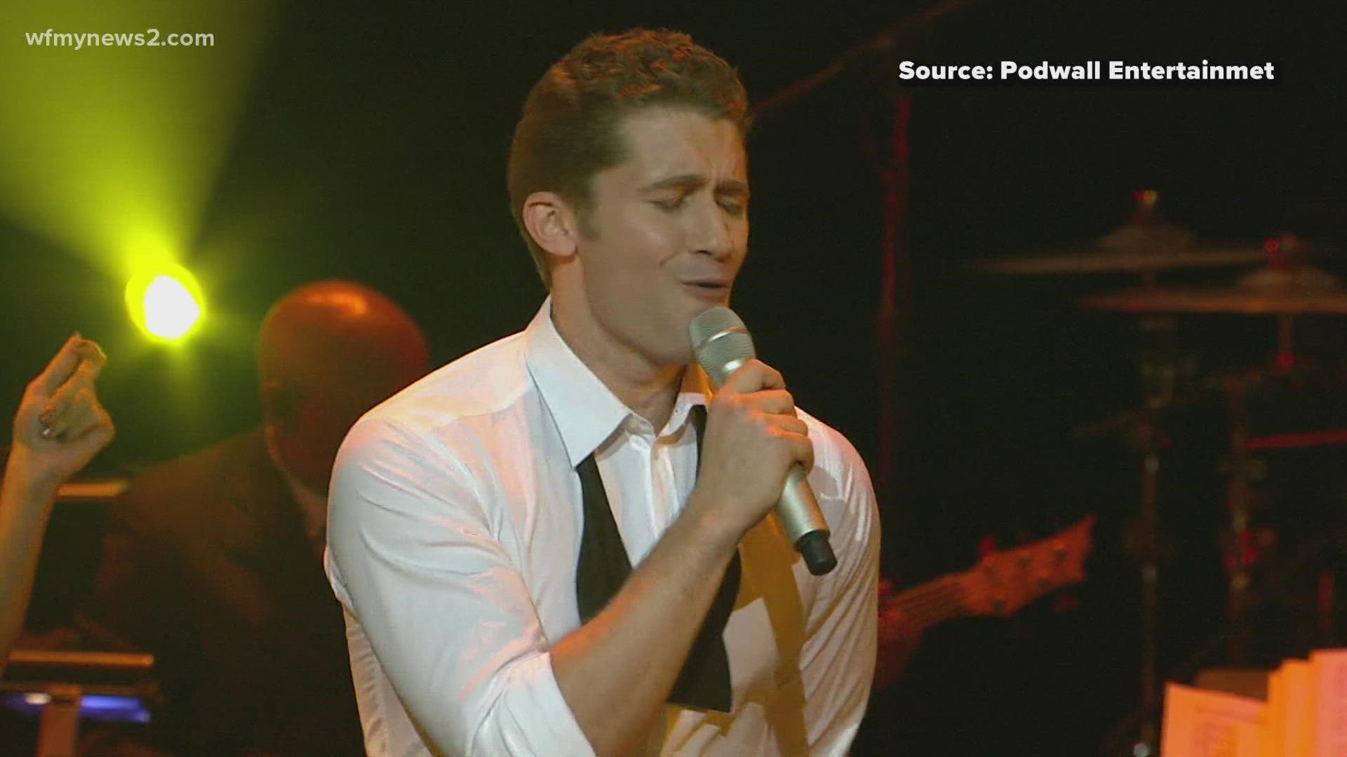 Former “Glee” actor Matthew Morrison will perform with the Greensboro Symphony at the Tanger Center.