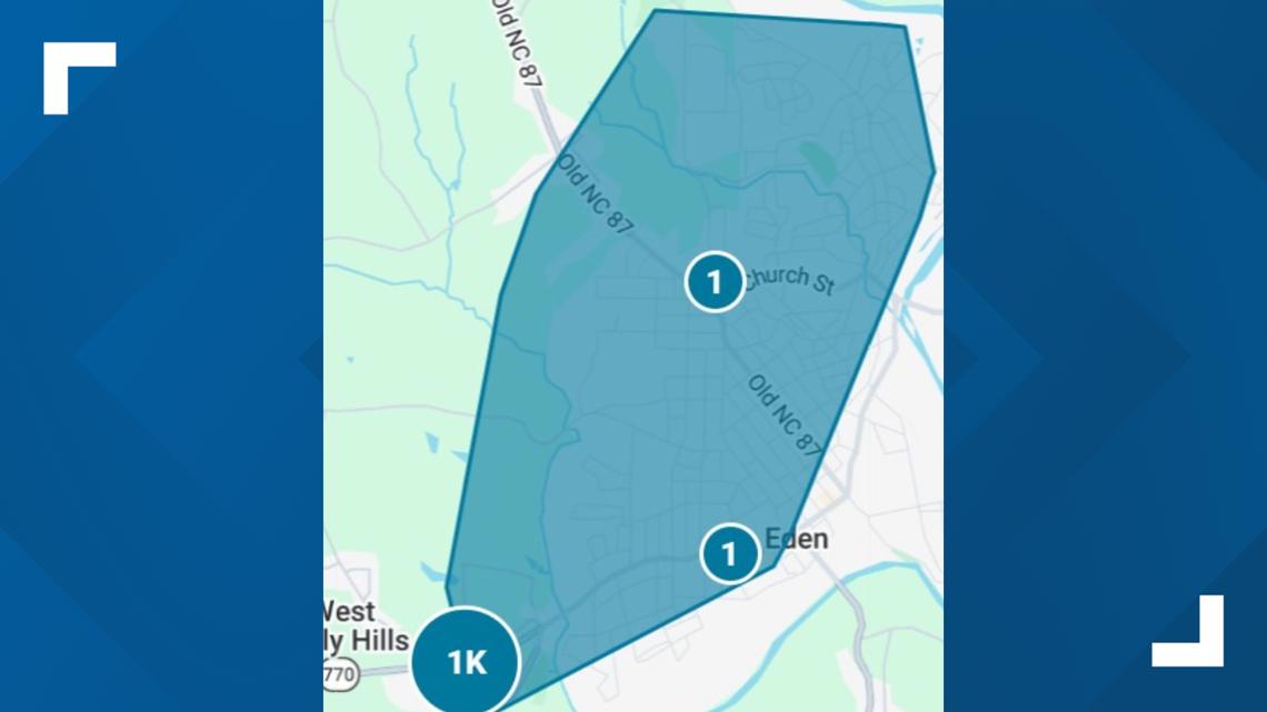 Nearly 2,000 customers without power in Rockingham County | wfmynews2.com