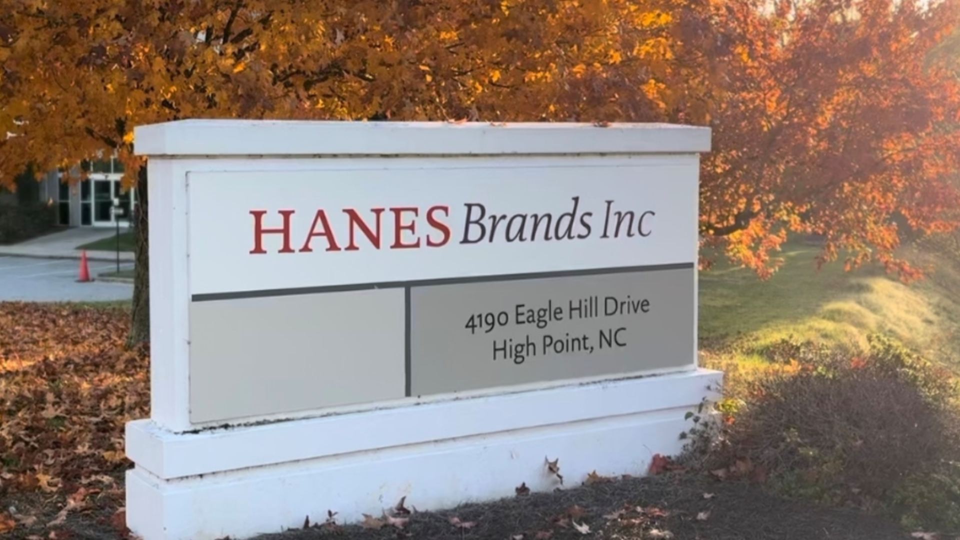 The closure results from Hanesbrands Inc.'s recent sale of the Champion brand.