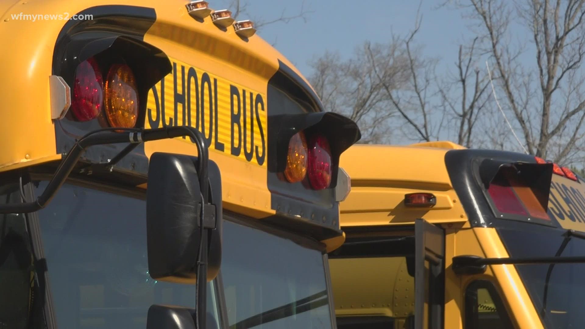 Wednesday, the state superintendent wanted to make sure drivers who are working get a thank you