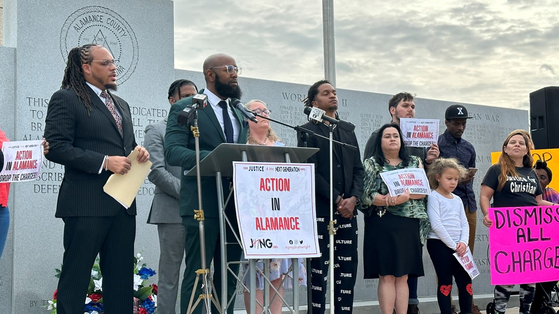 Rev. Drumwright calls for Alamance County to drop more charges - Vimarsana News