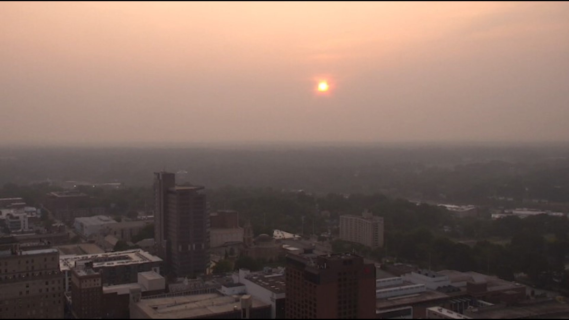 Here's why the sky is hazy in North Carolina right now