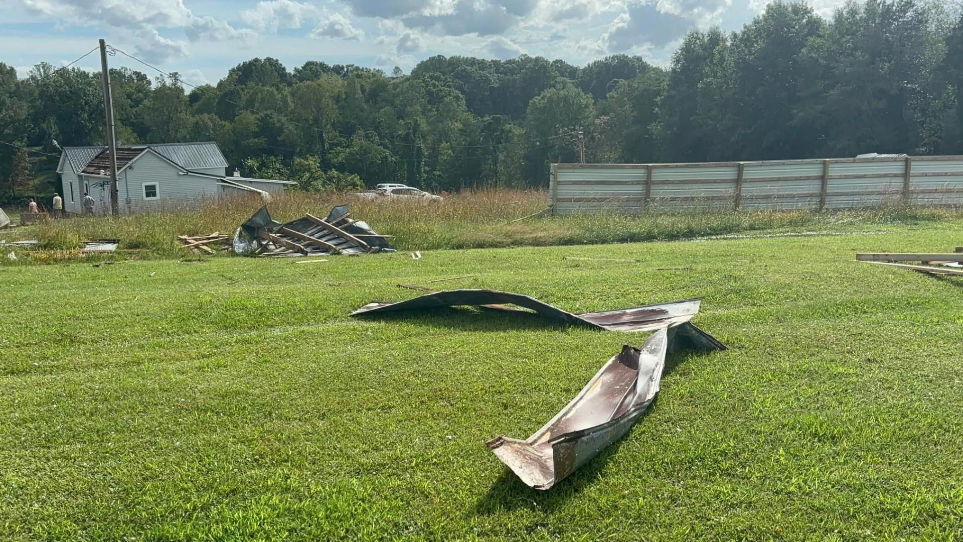 Viewers spot funnel clouds during Triad tornado warning | wfmynews2.com