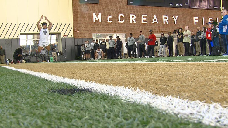 'This is really a test': 11 Demon Deacons show NFL teams their skills at Wake Forest Pro Day