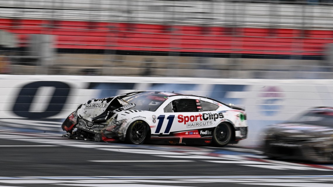 NASCAR suspends Chase Elliott for wrecking Denny Hamlin