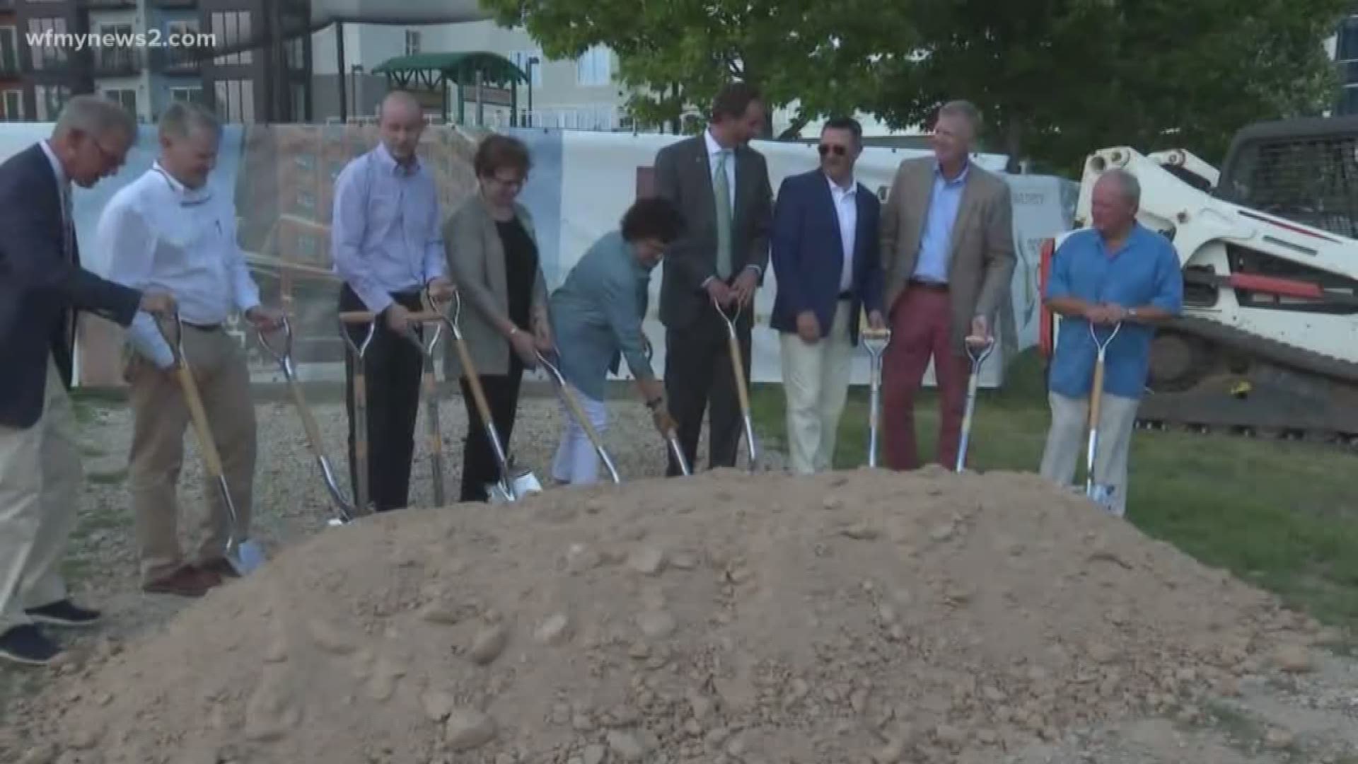 The nine-story building being developed by Front Street Capital will have 110-thousand square feet of office and retail space.