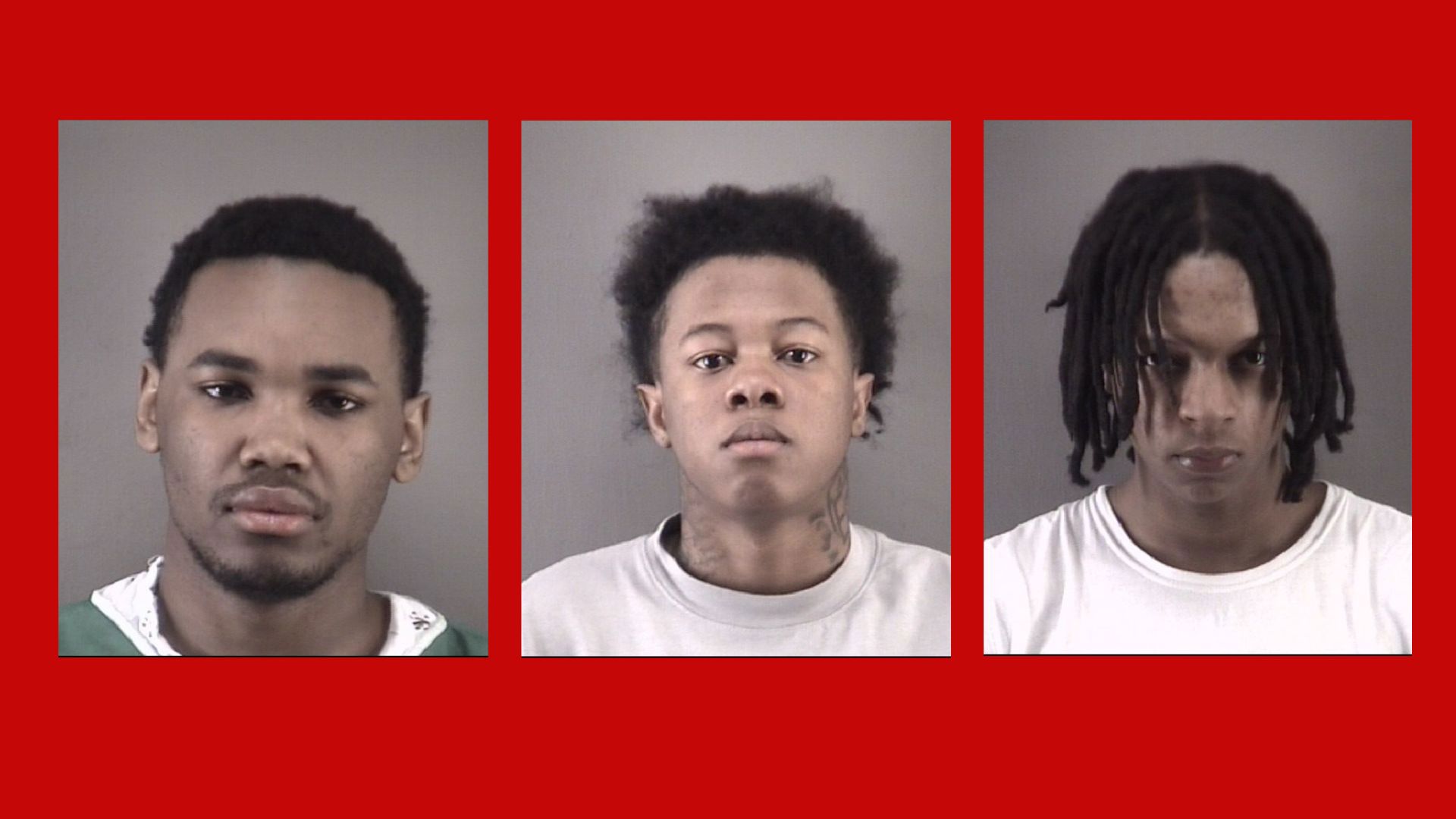 Two men, one teen face more than 90 felony charges for shootings in ...