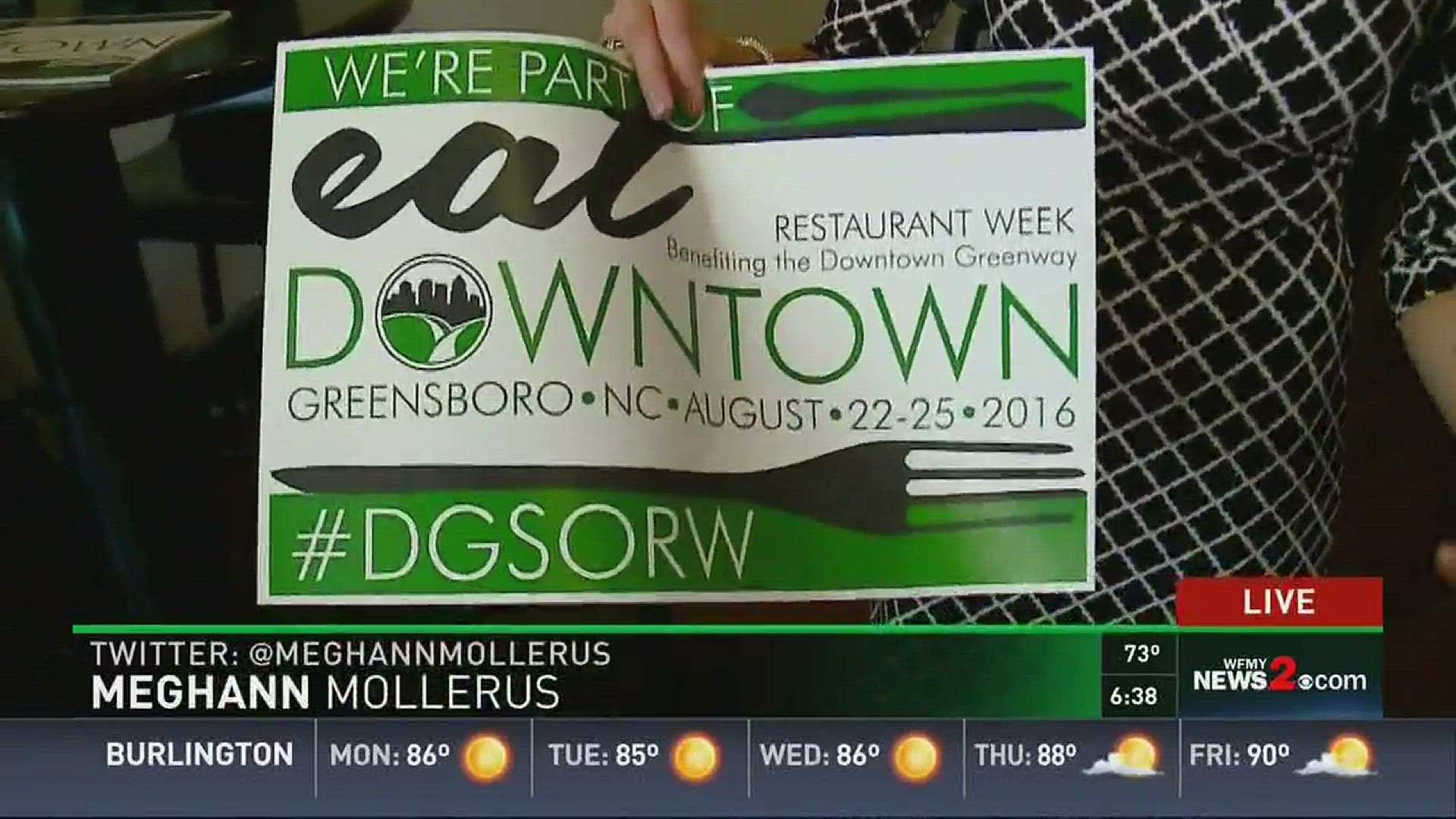 Downtown Greenway Restaurant Week