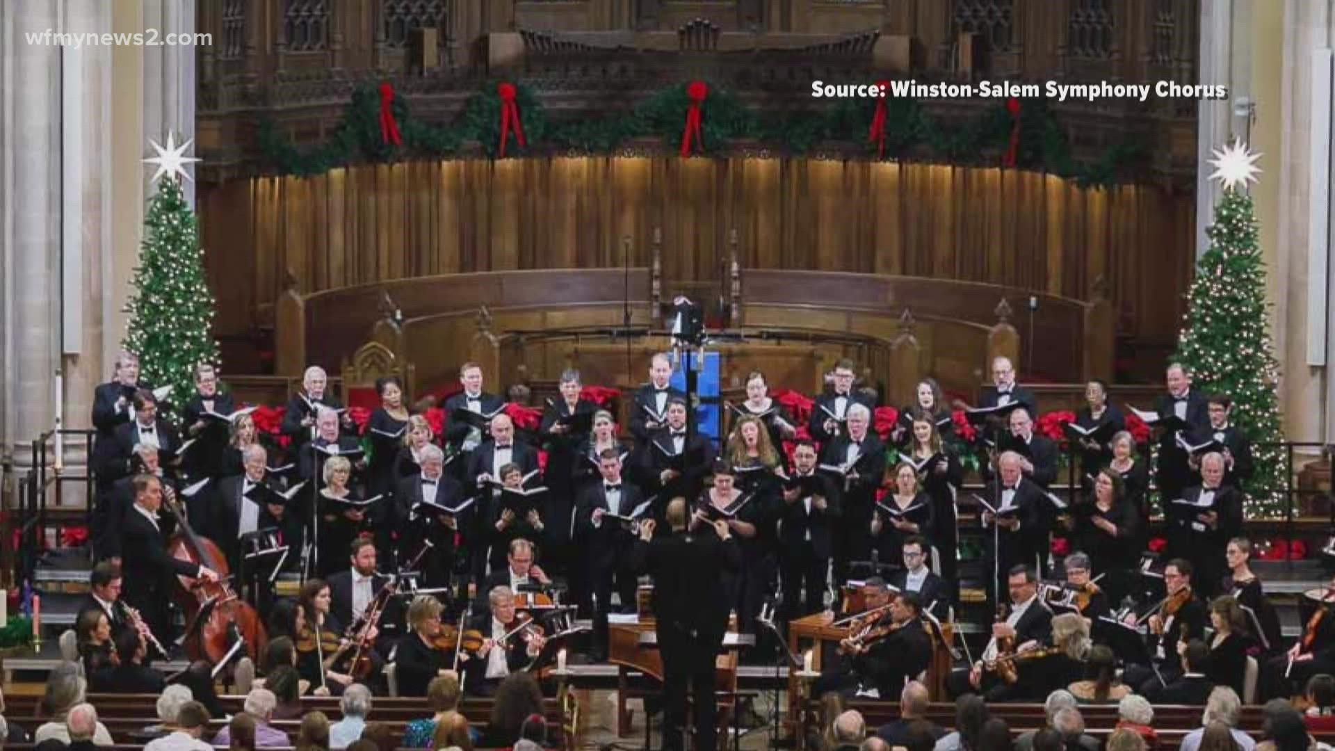 The Winston-Salem symphony will perform a holiday classic, Handel’s “Messiah.”