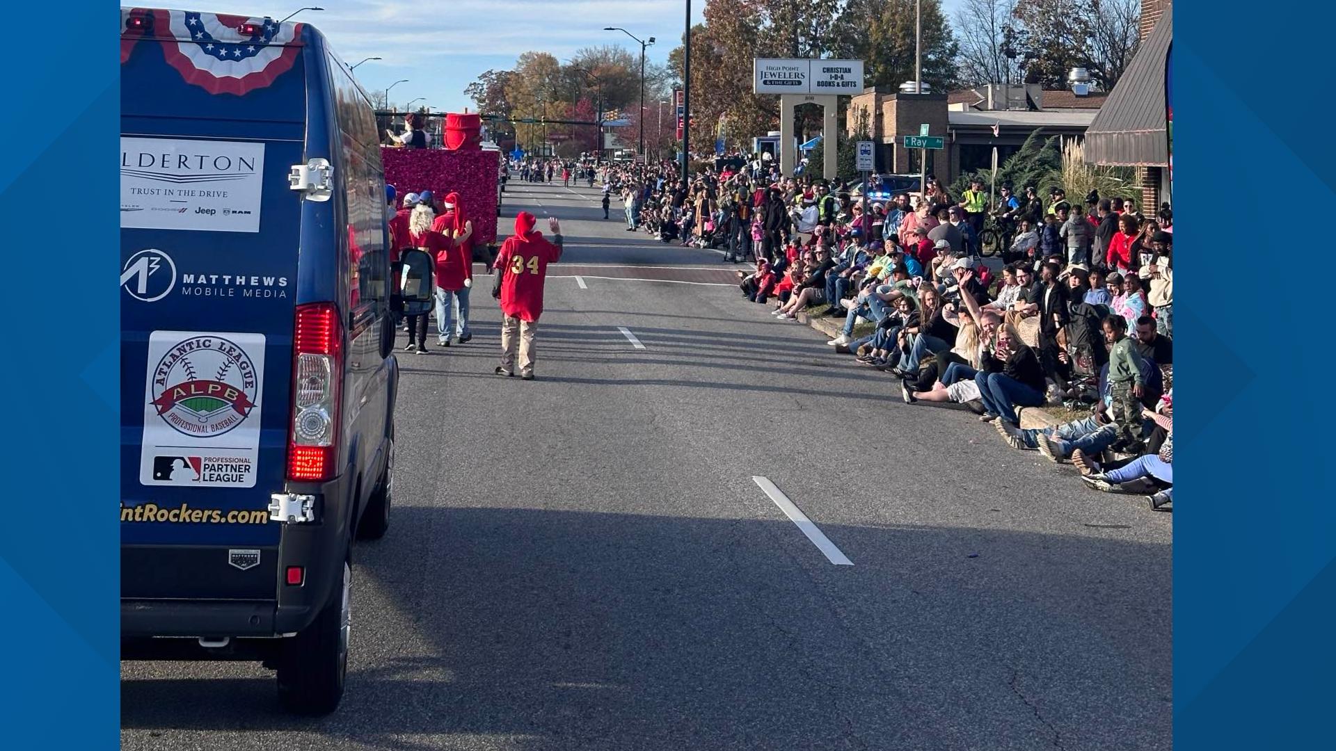 High Point hosts 2024 Holiday Festival Parade