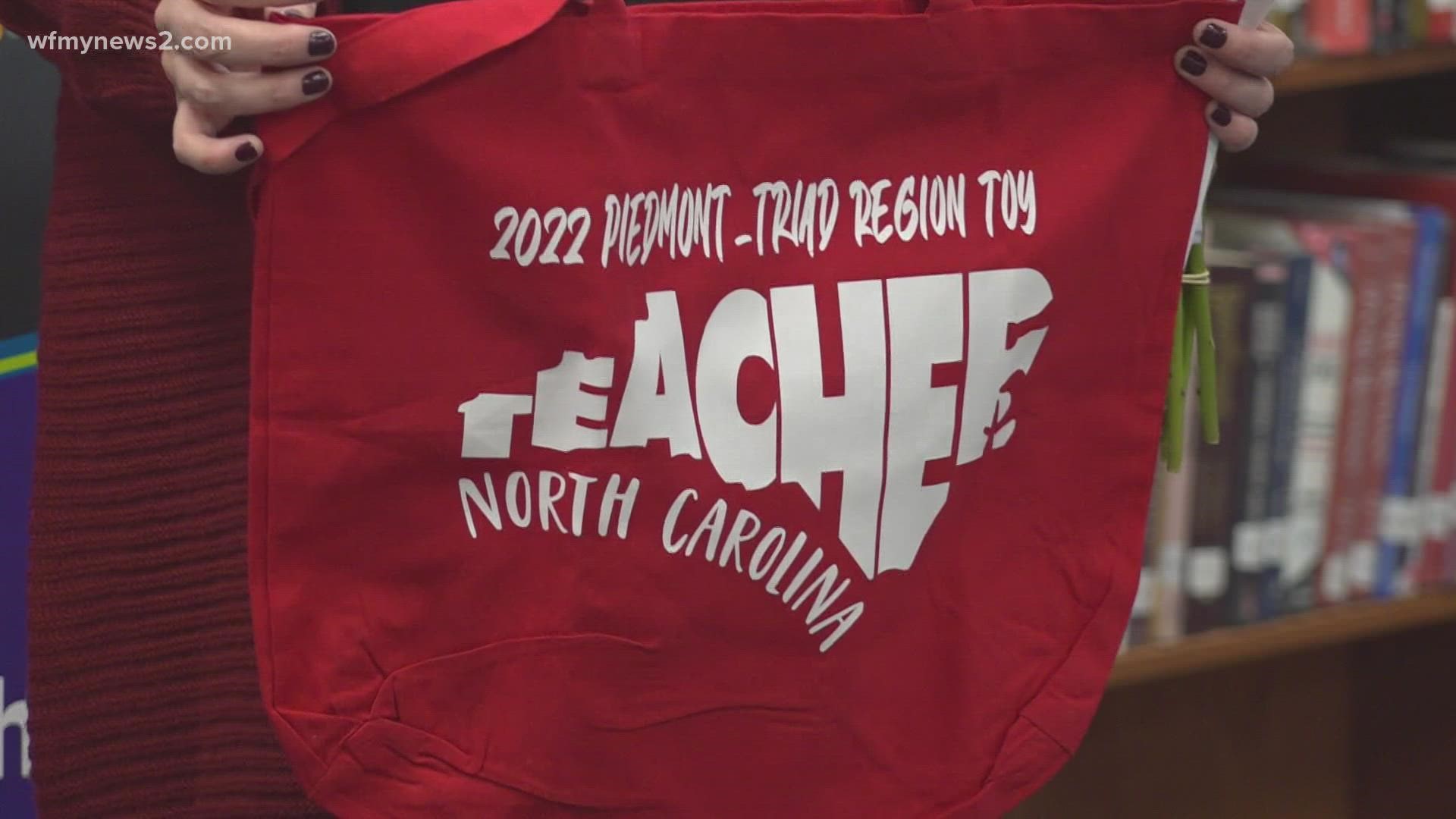 Guilford County Schools surprised a teacher at Northern Guilford with the Piedmont-Triad Region Teacher of the Year award