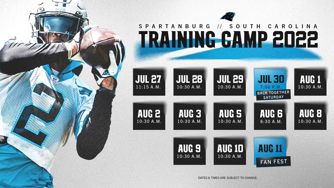 Panthers Announce 2023 Training Camp Dates at Wofford - Wofford College  Athletics