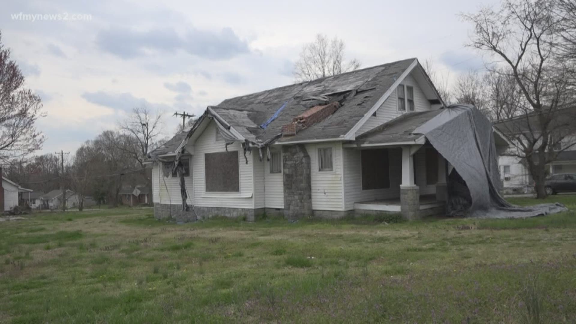 Houses boarded up, buildings abandoned and homes torn down.  The City hopes a bill will help fund neighborhood restoration in some of the areas hit hardest by the tornado.