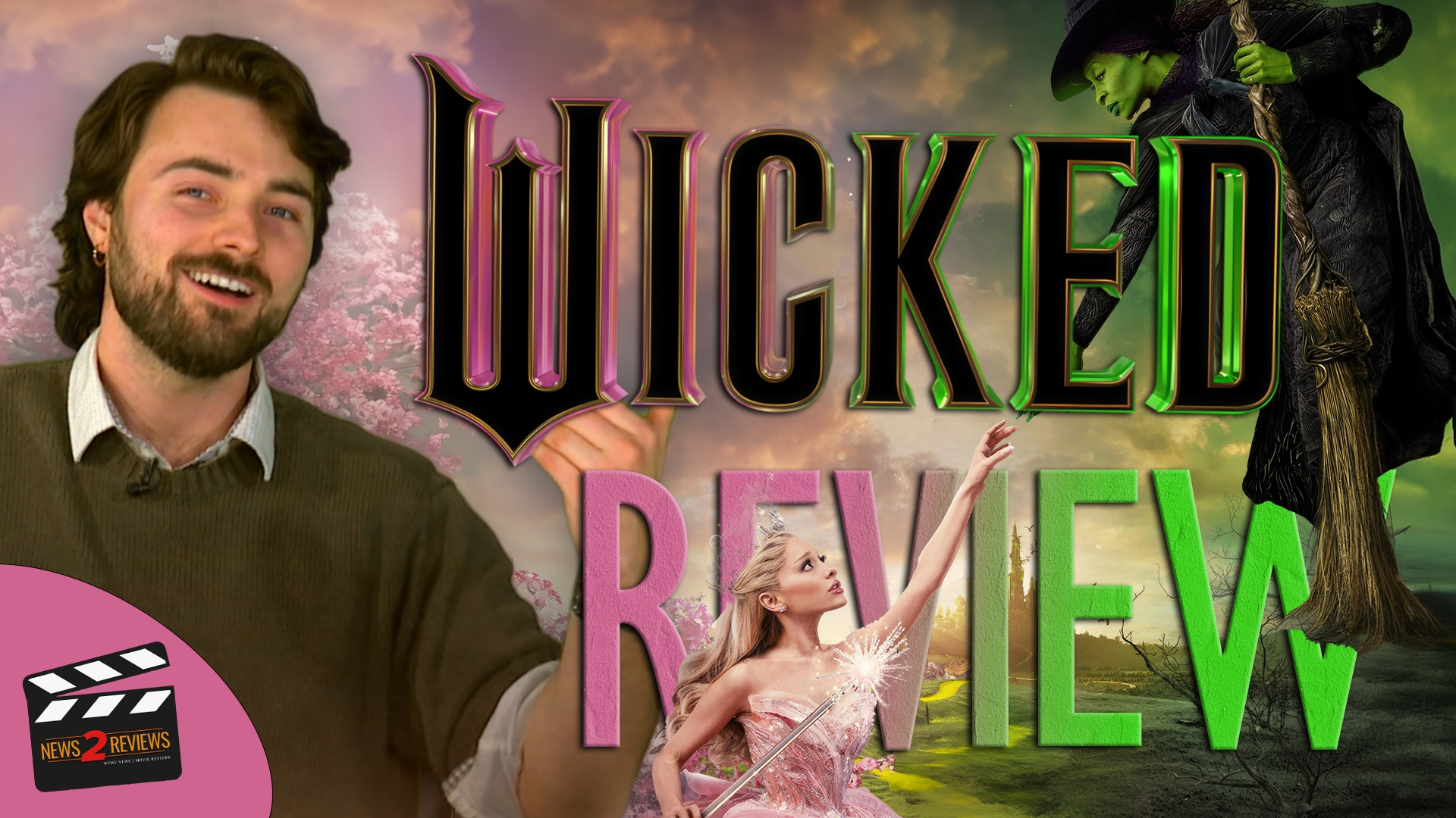 WFMY News 2 film critic, Manning Franks, takes a stroll down the yellow brick road as he reviews the long-awaited Wicked movie adaptation!