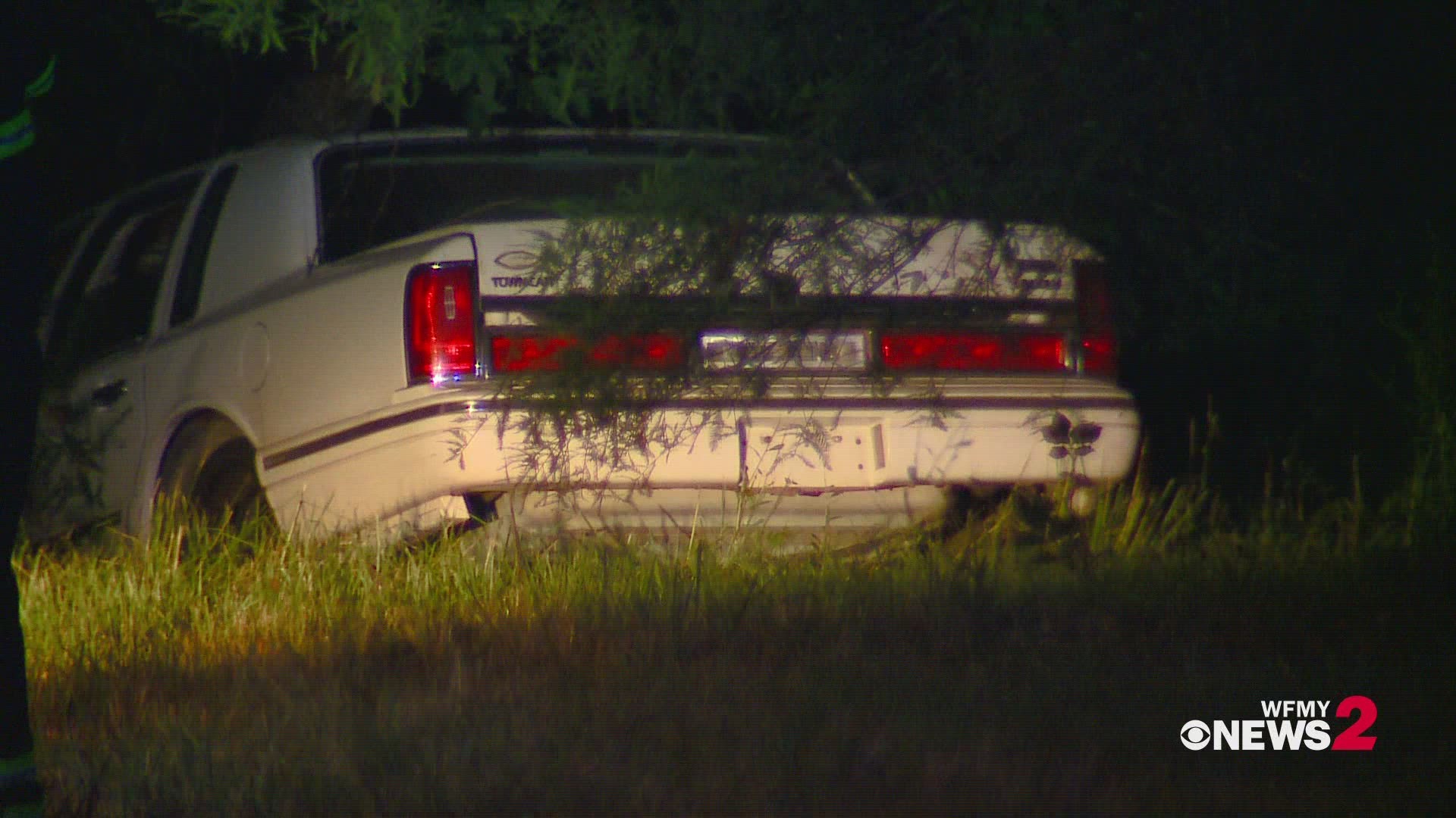 A viewer called around 9 p.m. saying they saw a dozen State Highway Patrol cars off East Wendover Avenue near US-29.