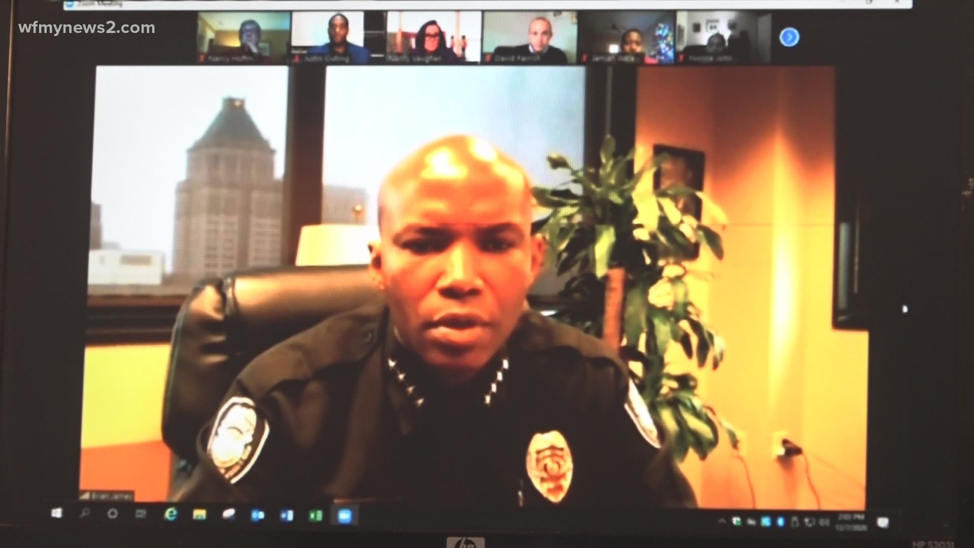 Chief Brian James says the department needs more resources to help lower the crime rate in Greensboro. One proposal includes hiring more officers.