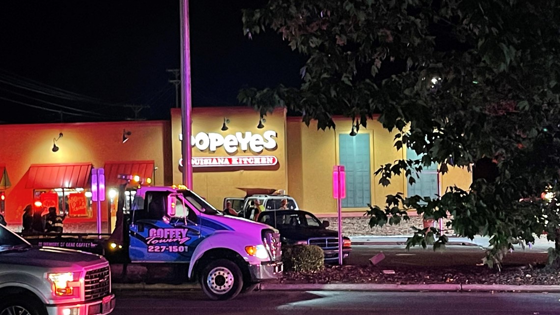 18 Year Old Crashes Suv Into Graham Popeyes