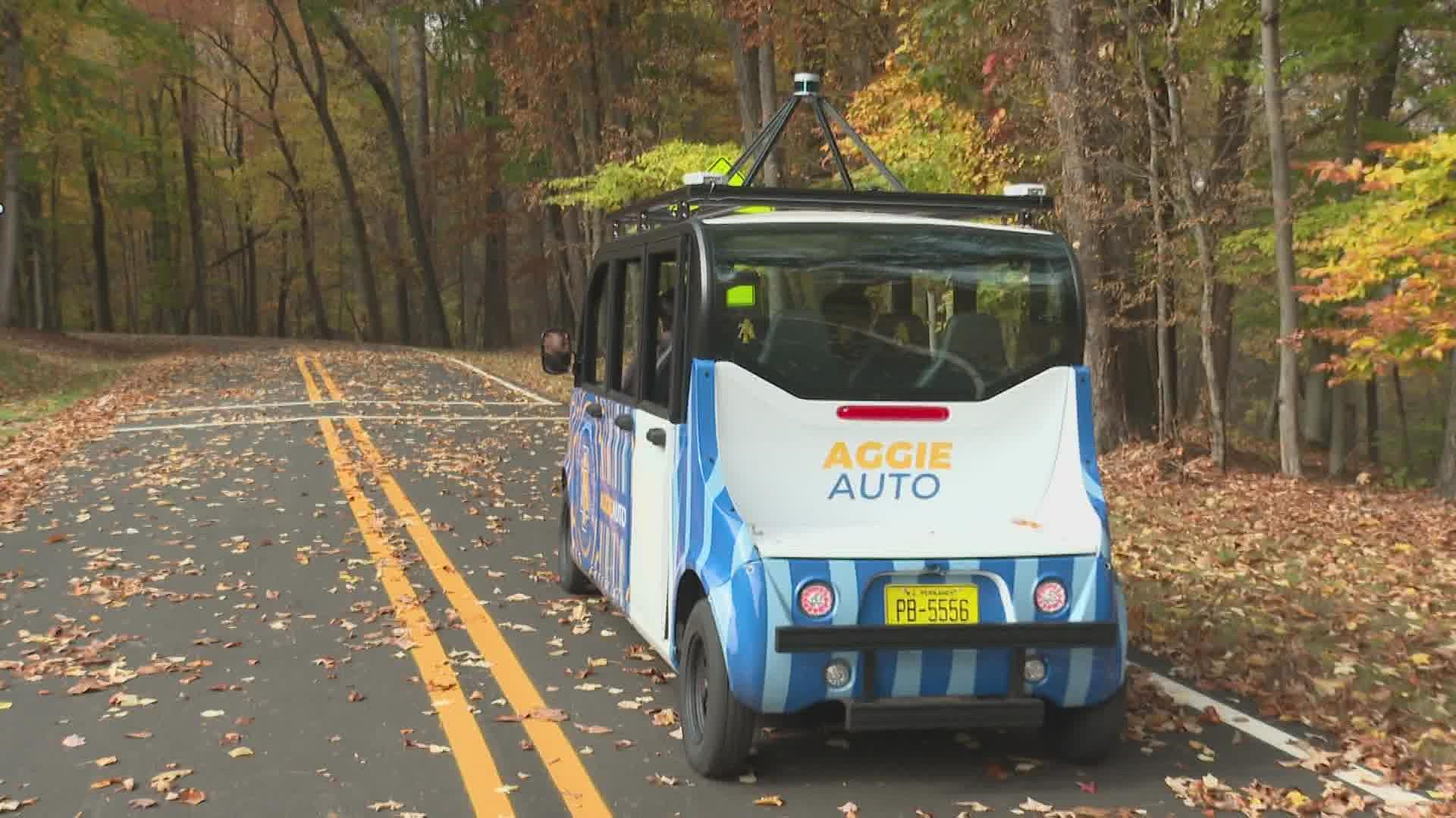 North Carolina A&T introduced their plans to have self-driving shuttles by spring 2023.