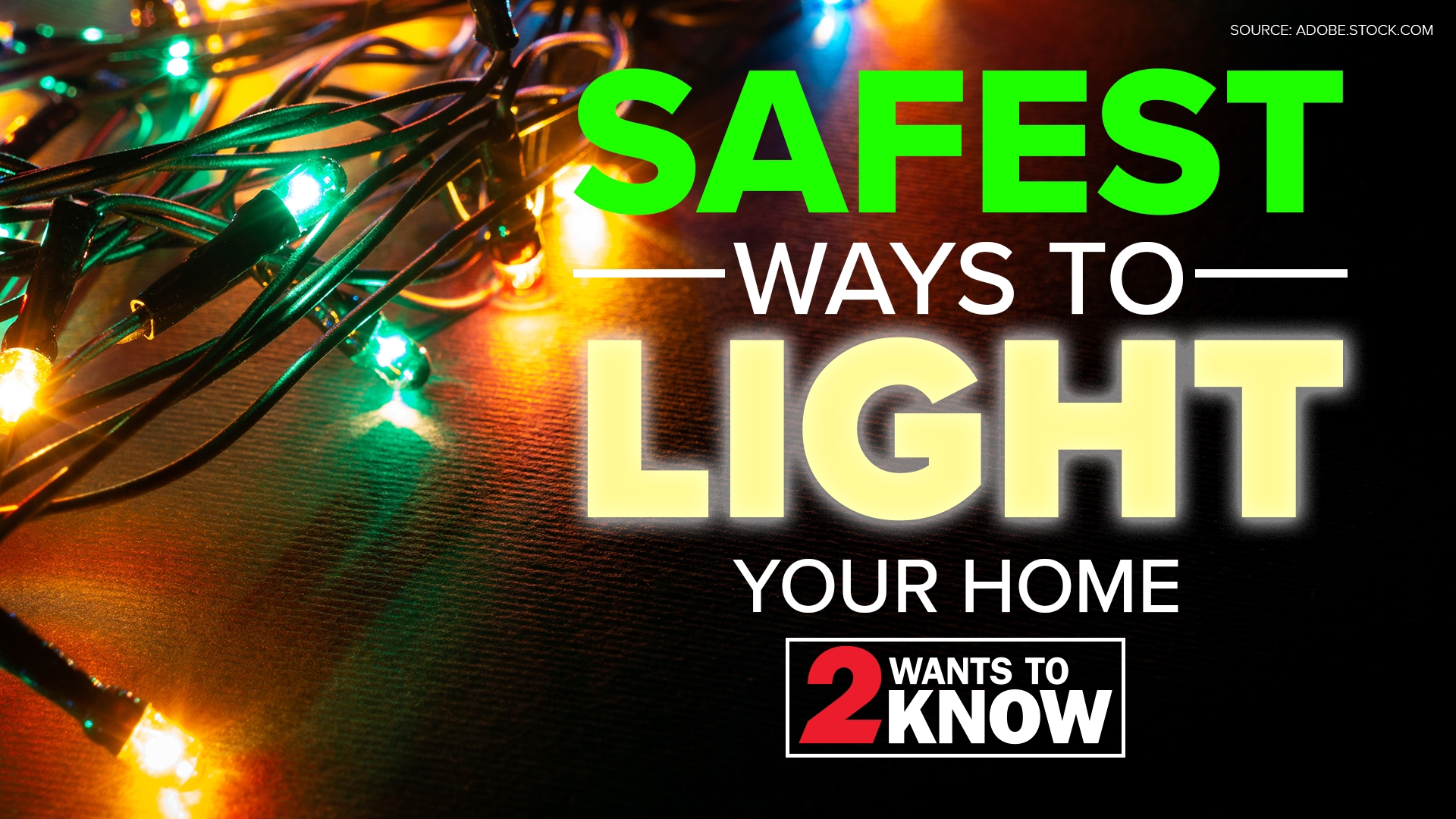 2 Wants to Know looks at the easiest and safest holiday lights to use around your home.