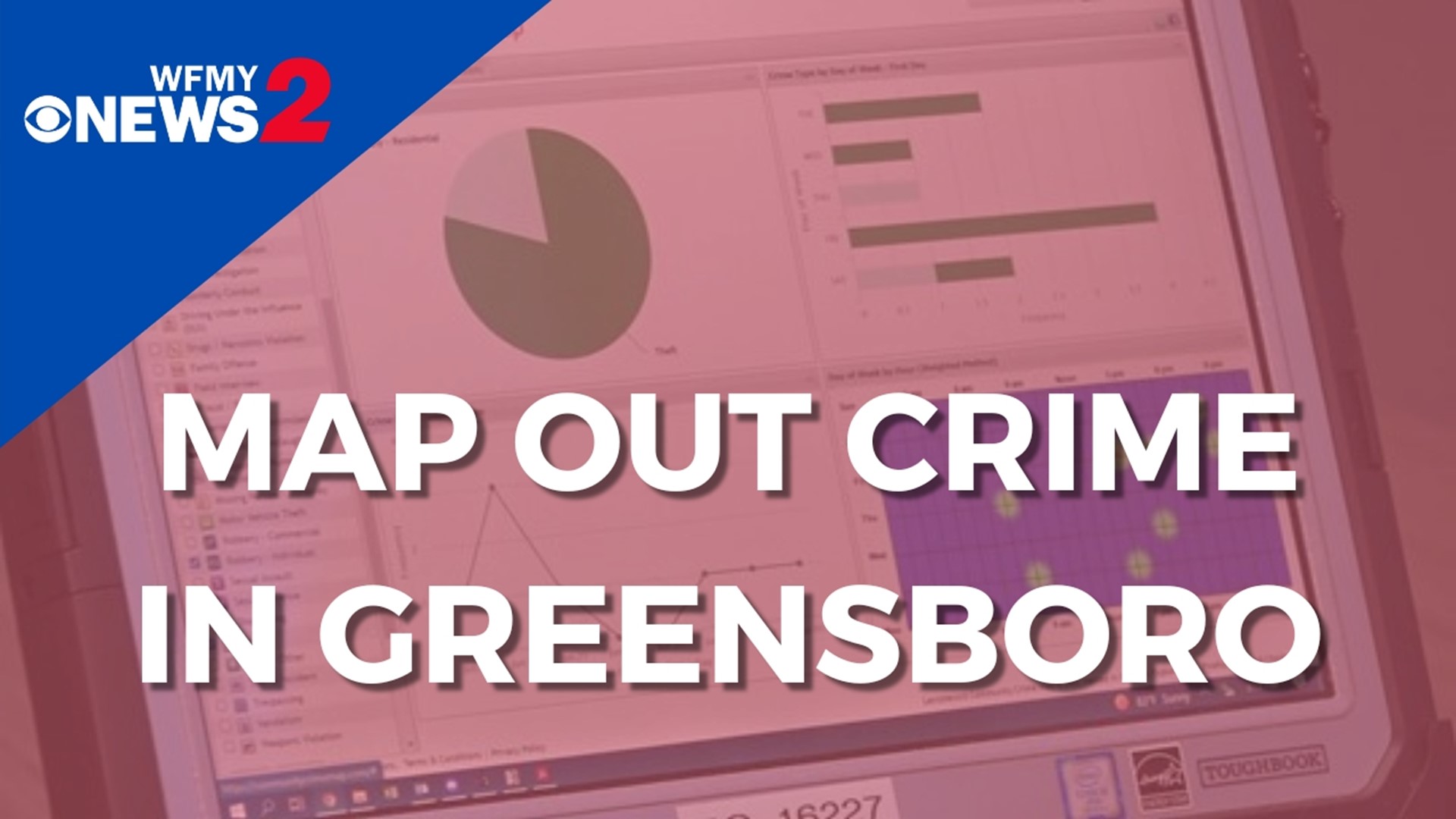 Greensboro residents can search for different crimes that happened in their community.