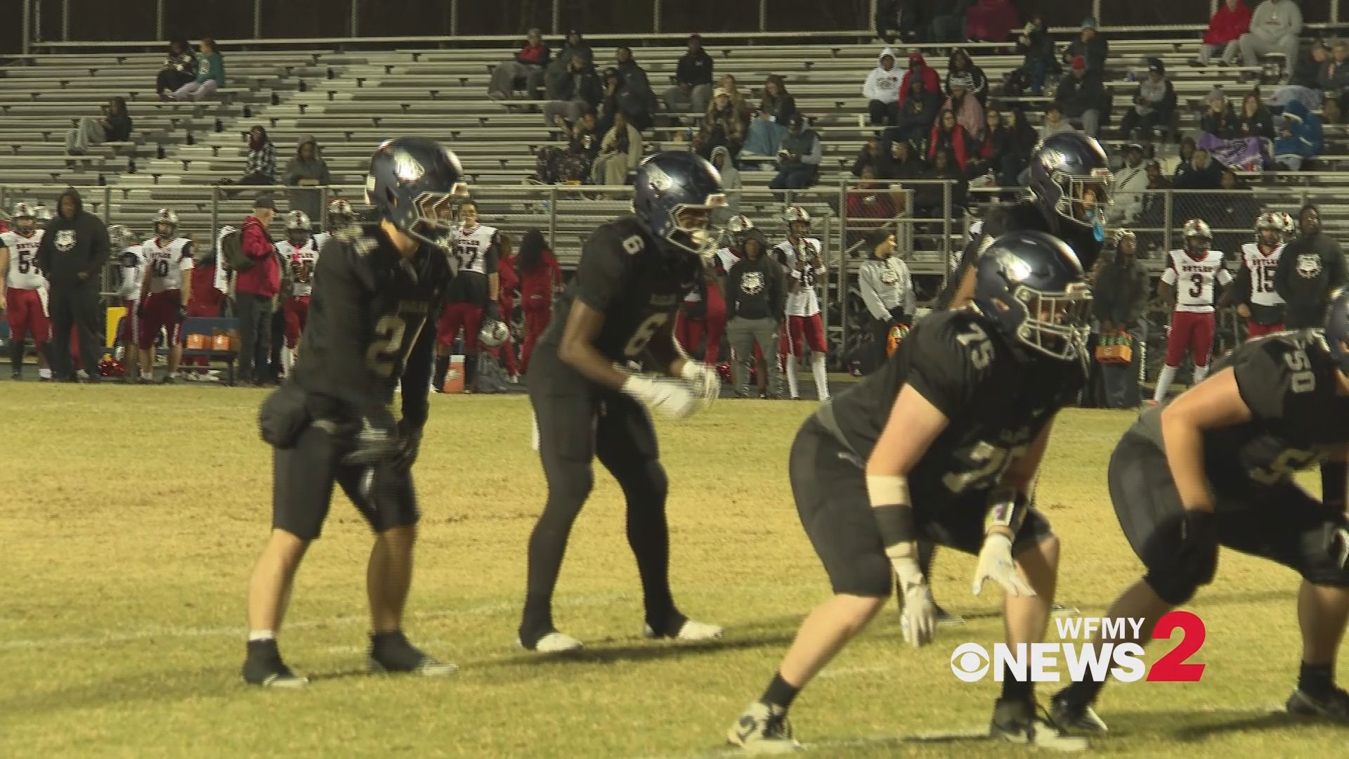 East Forsyth wins 38-35 and advances to the 4A West Second Round