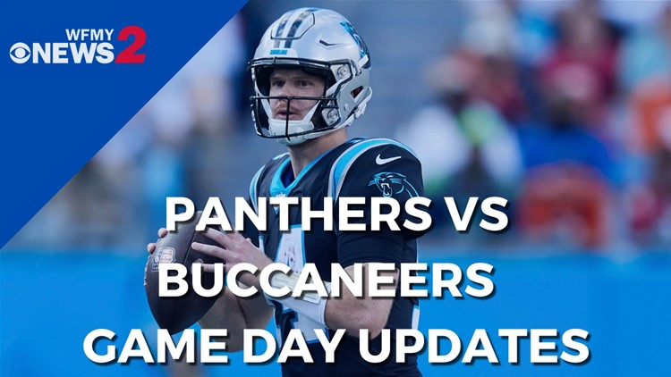 Carolina Panthers vs Buccaneers score, live updates, channel