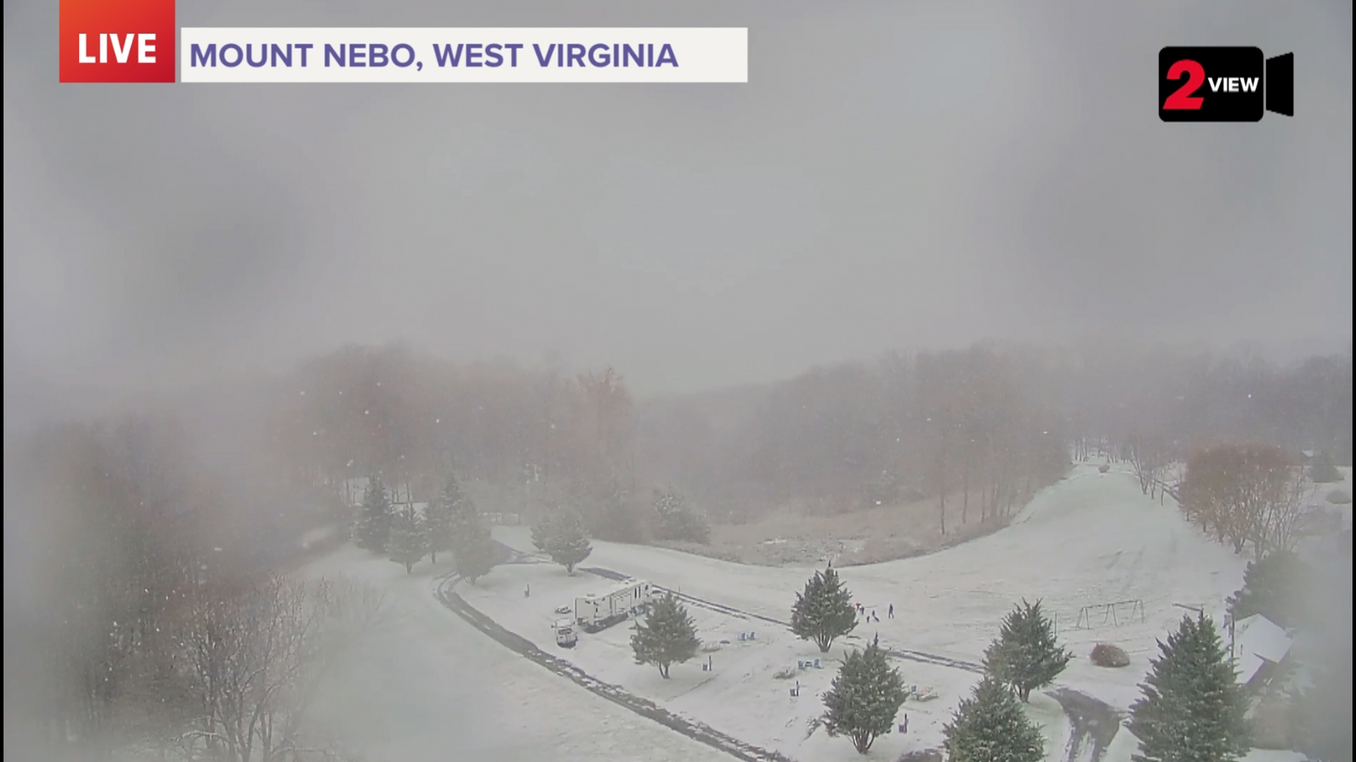 Snow Cam: Nebo Mountain, West Virginia