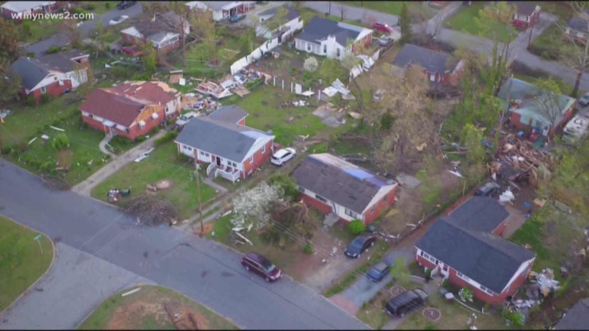 In two minutes, real-life stories from those who lived it and are still cleaning up after the devastating Greensboro tornado. This is their story of survival and finding hope to move forward.