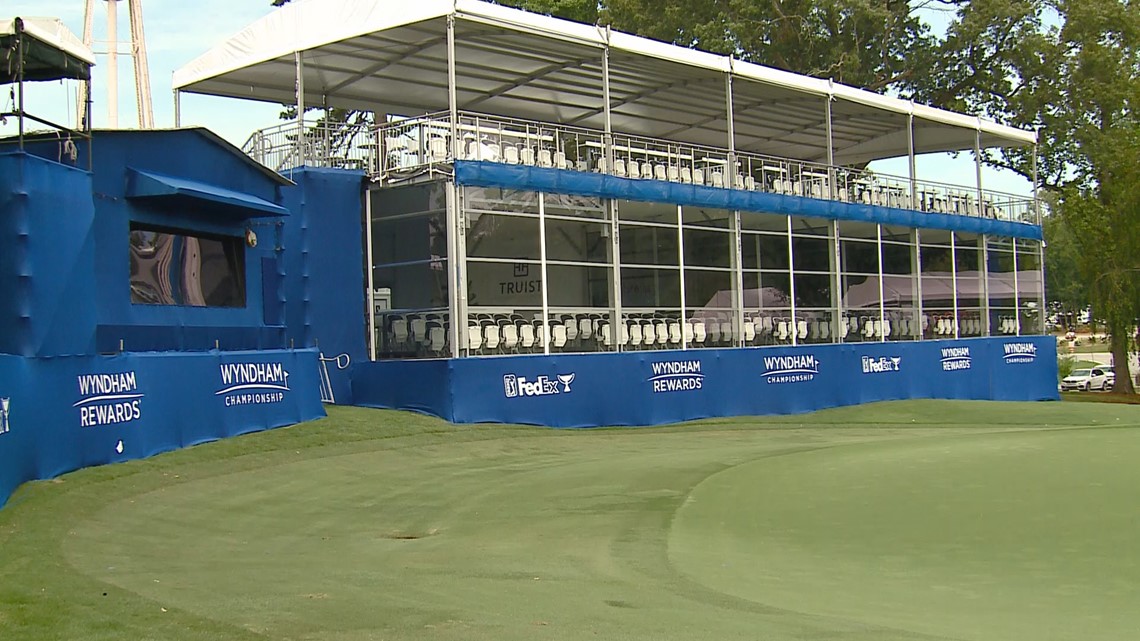 Wyndham Championship tees off in Greensboro this week