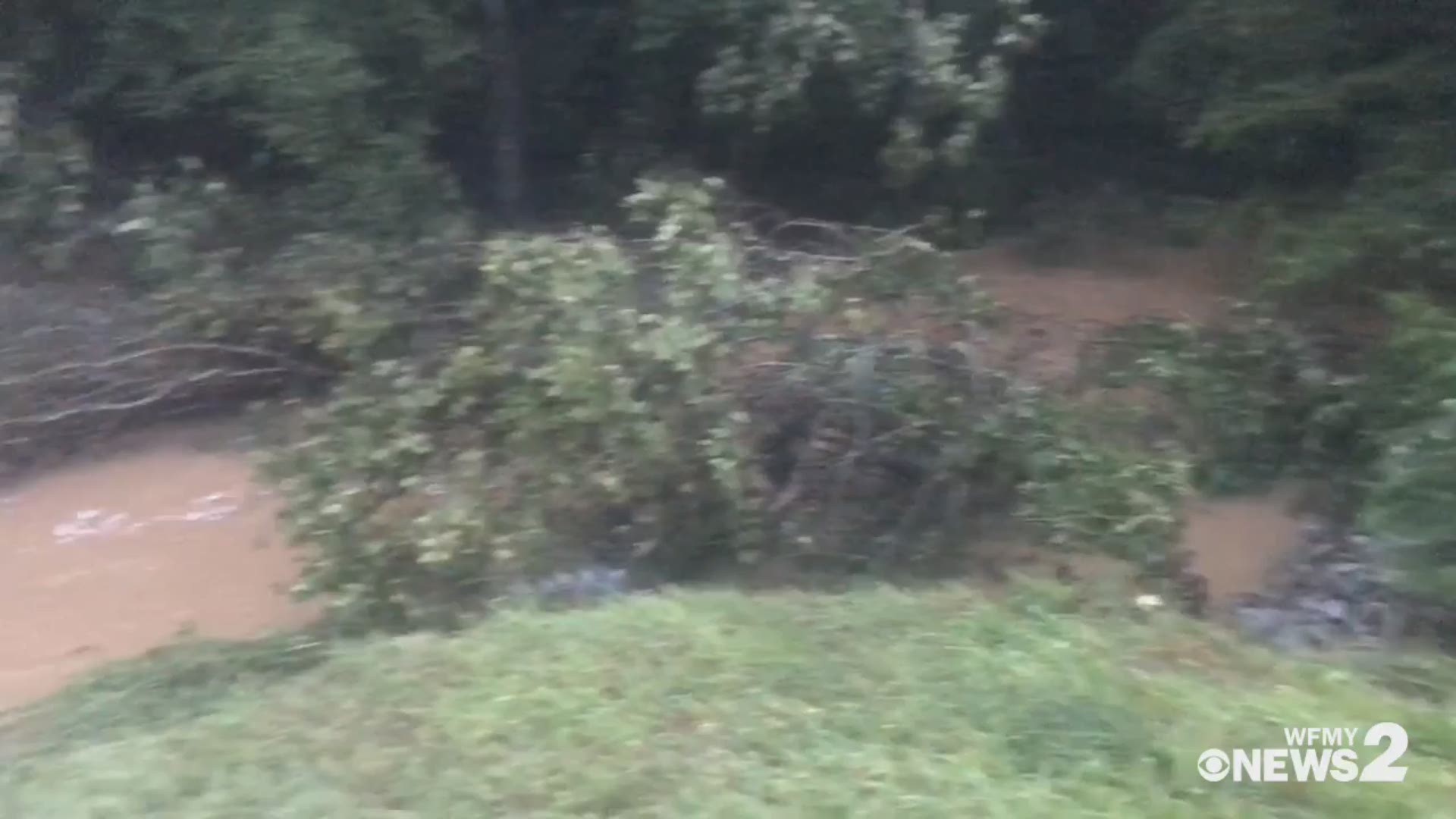 According to Chase Reed, the culvert completely collapsed 30 seconds after they were pulled out of their stranded car.