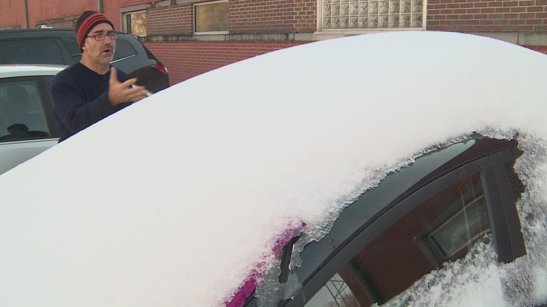 While you can't get in trouble with the law, not clearing snow off your car could get you into a whole lot of legal trouble.
