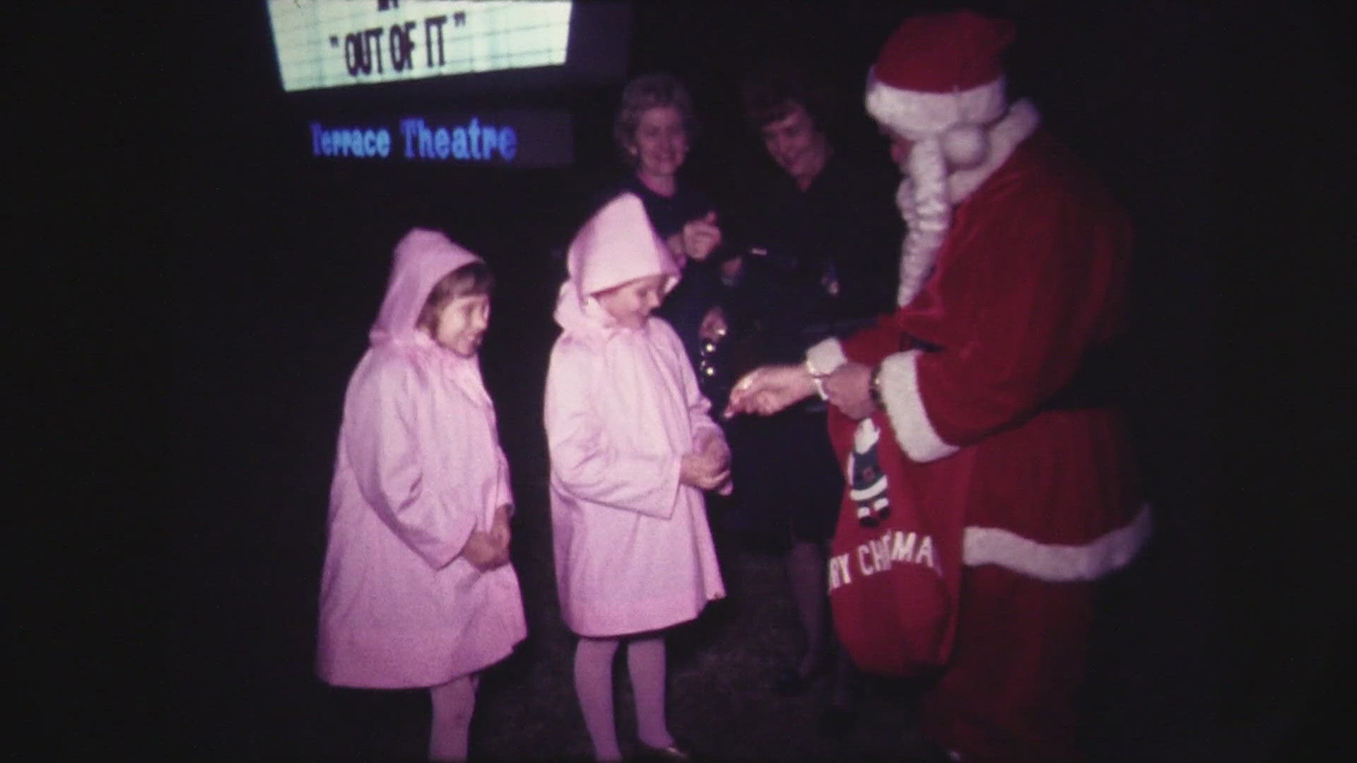 In 1969, members of the Greensboro Youth Council gathered in the Friendly Shopping Center for a tree lighting.