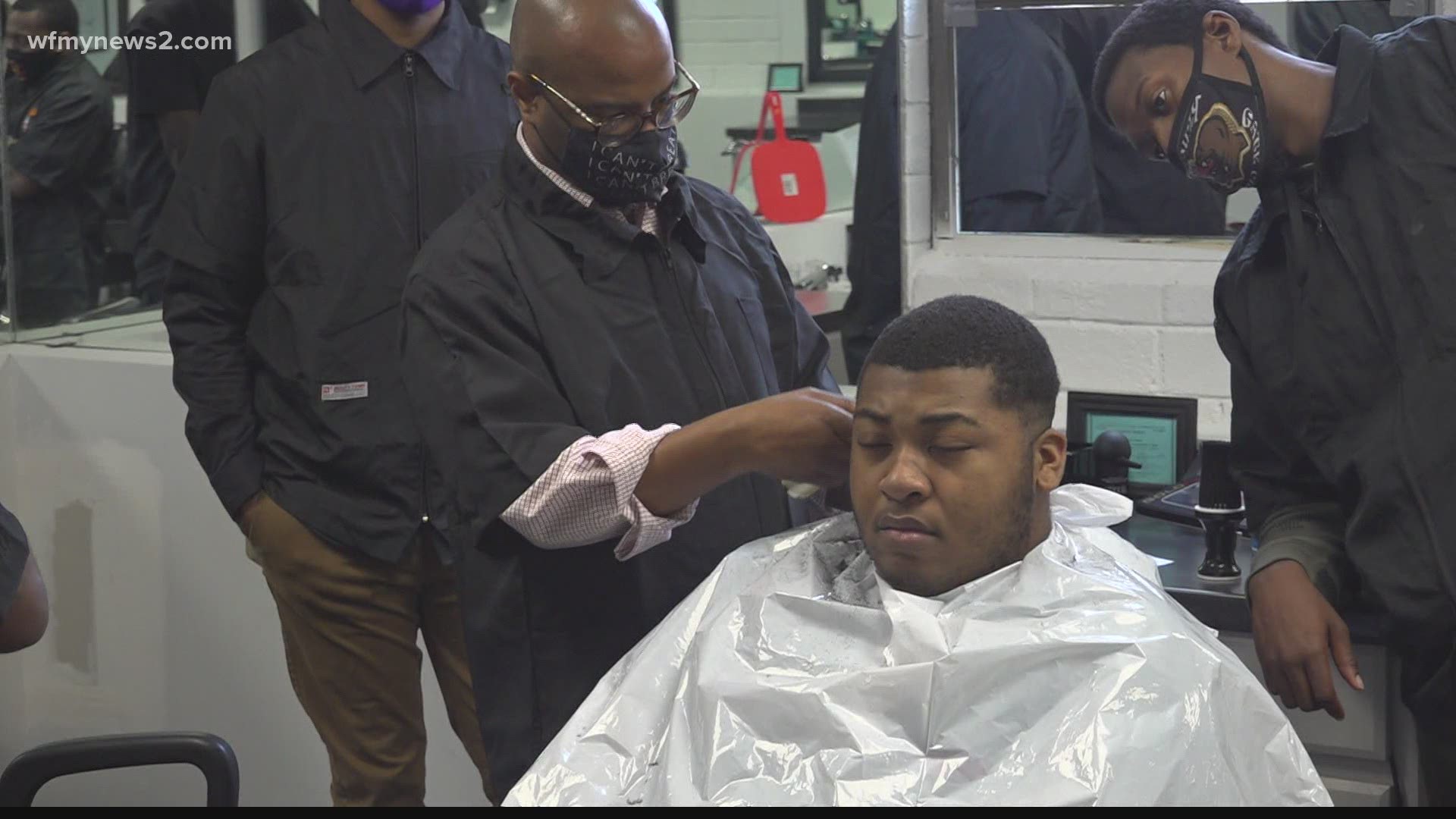Dr. Gene Blackmon and his staff are doing everything they can to positively impact the community, one cut at a time.