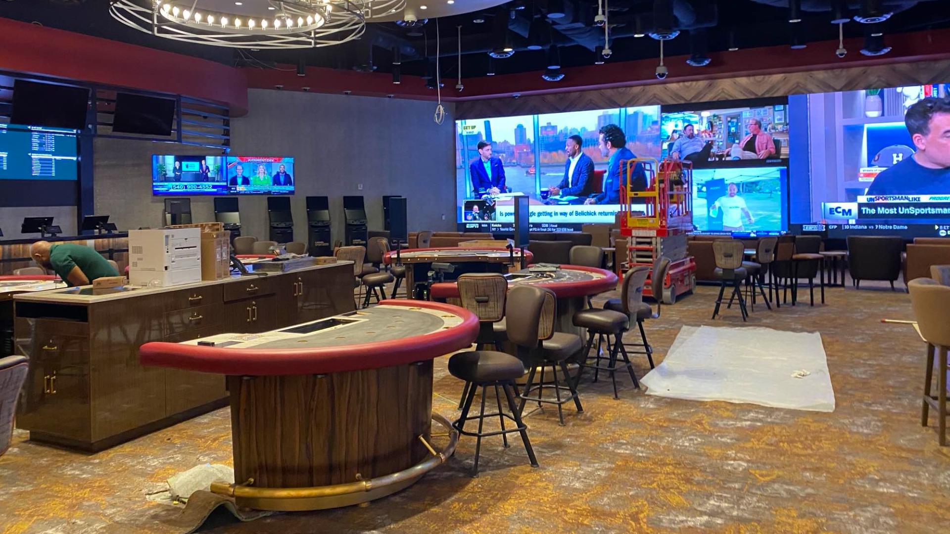 The Caesars Virginia grand opening is set for December 17