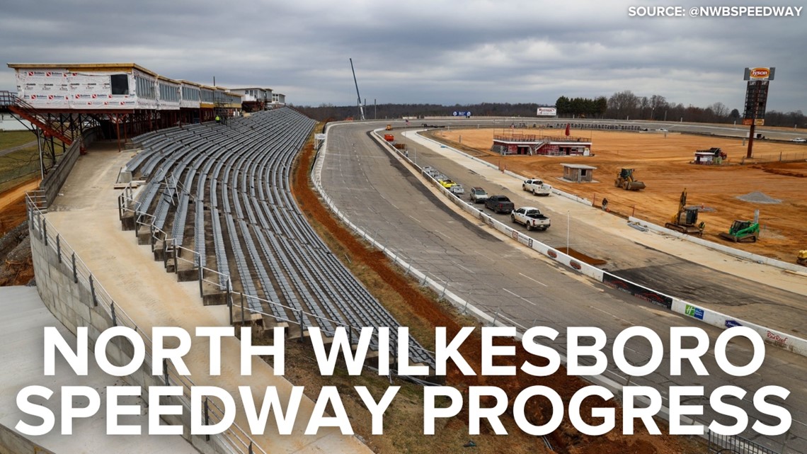 North Wilkesboro Speedway shares progress pics for AllStar Race