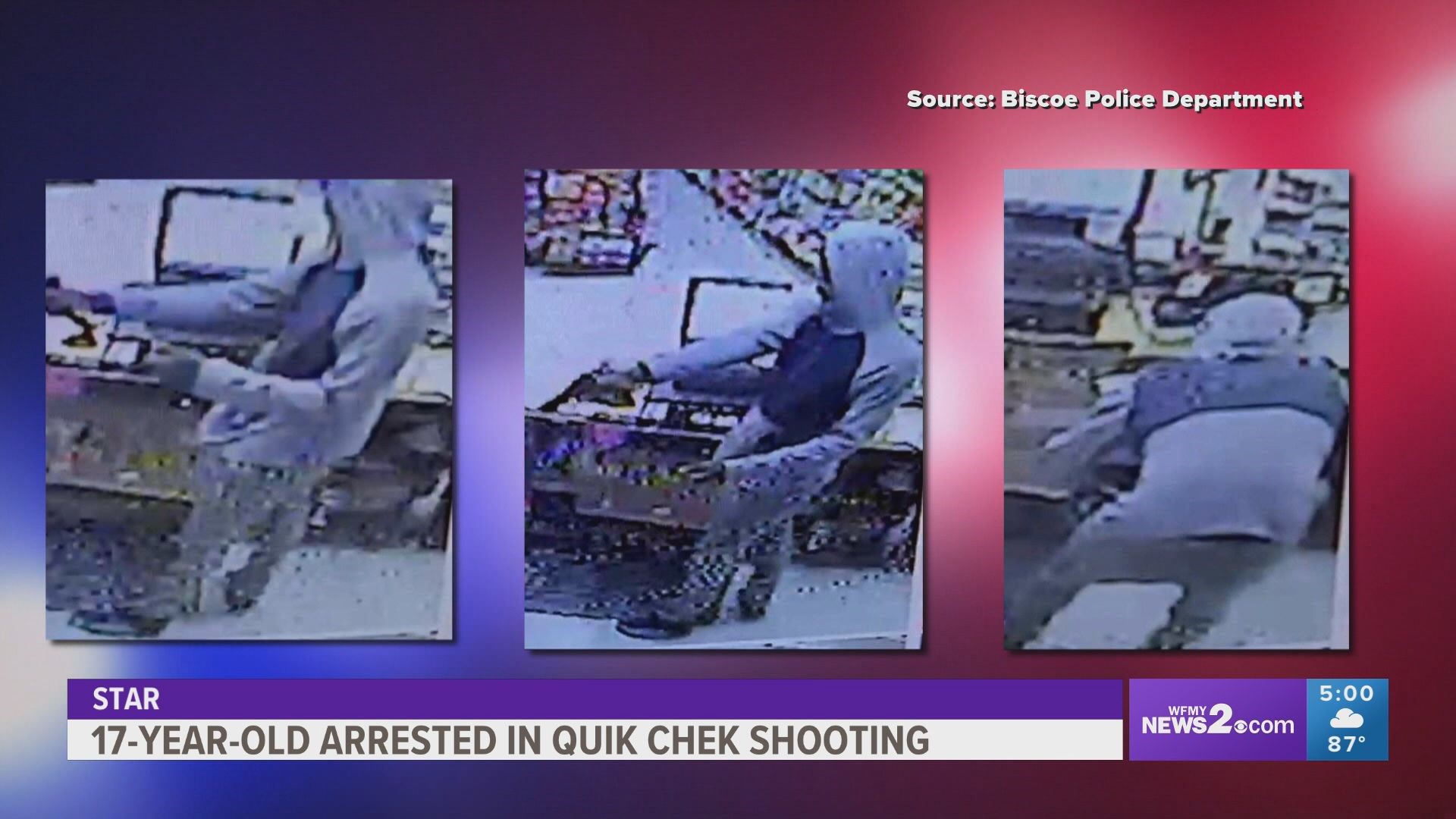 Police have arrested two people they believe murdered a gas station clerk in Star, North Carolina.