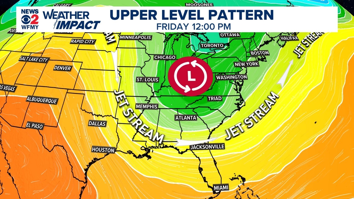 Heavy rain and thunderstorms hit North Carolina Friday | wfmynews2.com