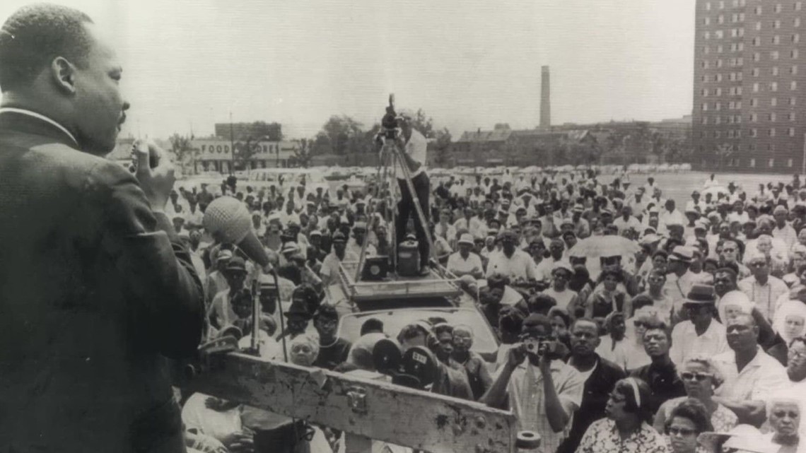 Parade with purpose honoring Dr. Martin Luther King, Jr.