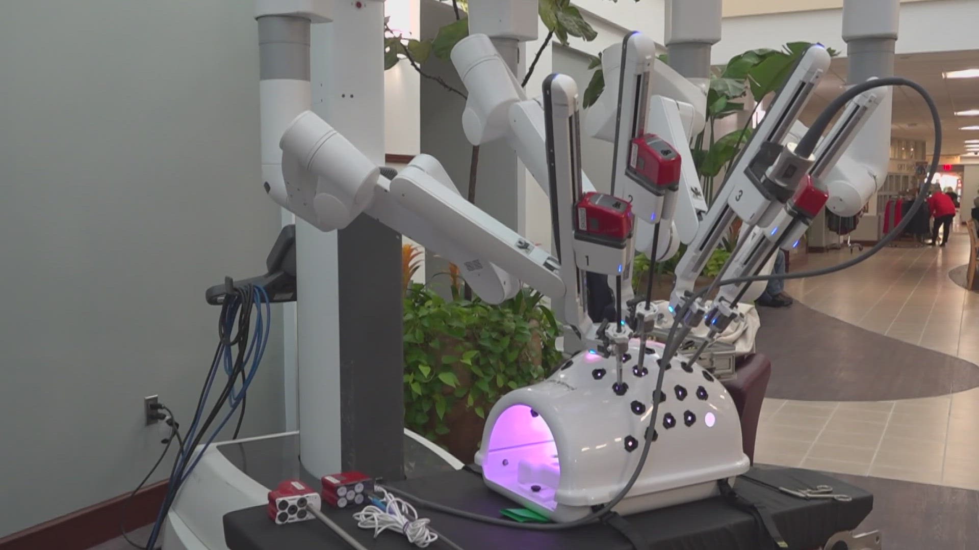 They aren't transformers, but surgical robots are changing lives in Alamance Regional.