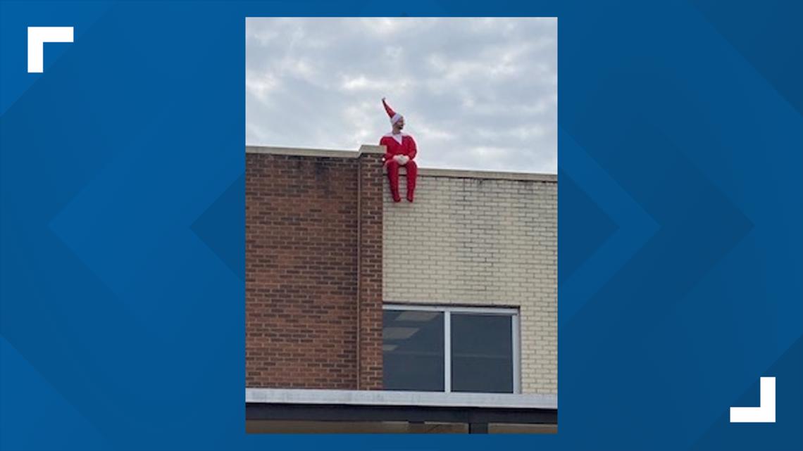 Elf on the Shelf Rural Hall Elementary WSFC schools visit