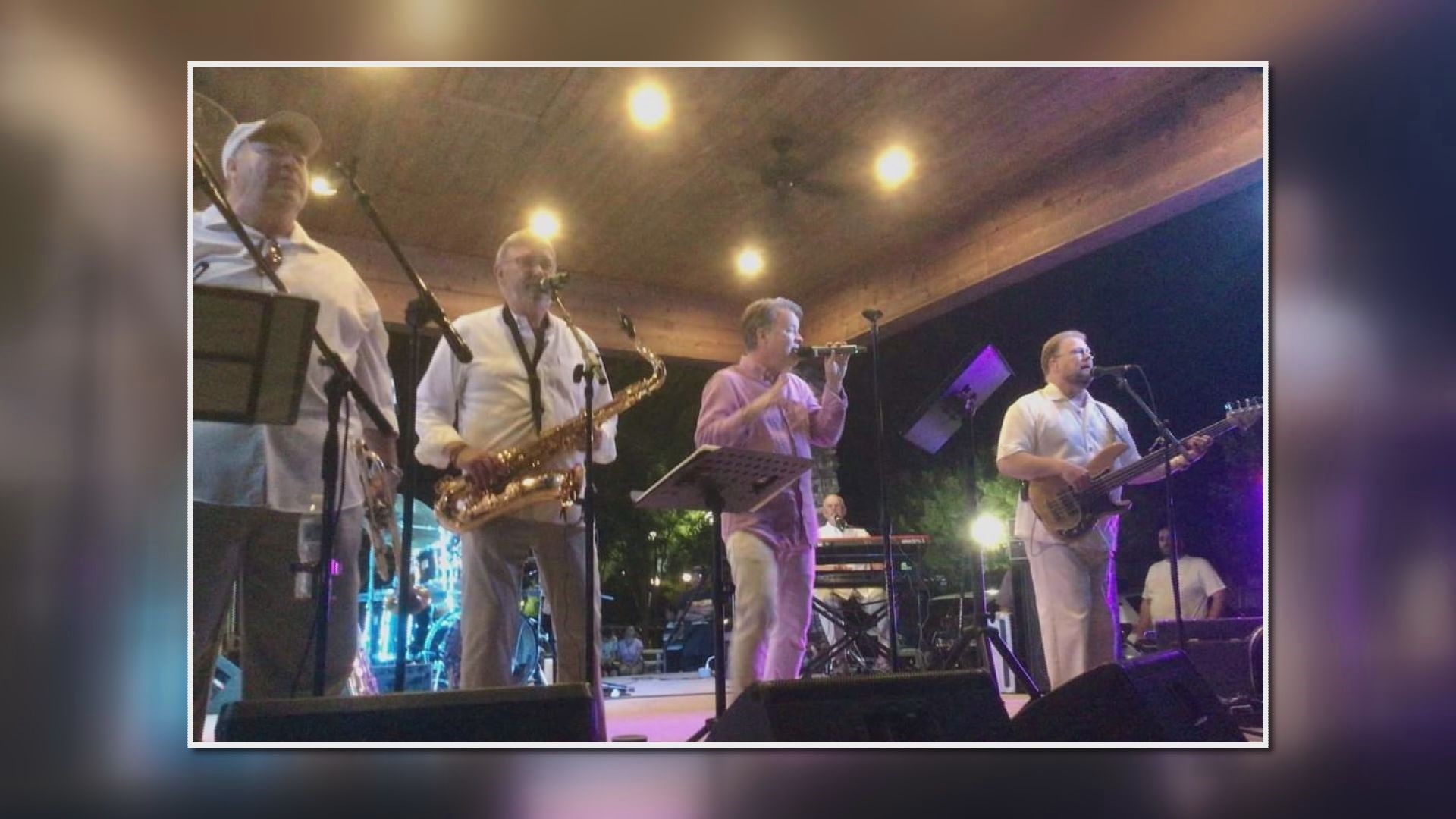 WFMY’s Eric Chilton grew up watching beach bands play. Now his group is getting ready to play at North Myrtle Beach.