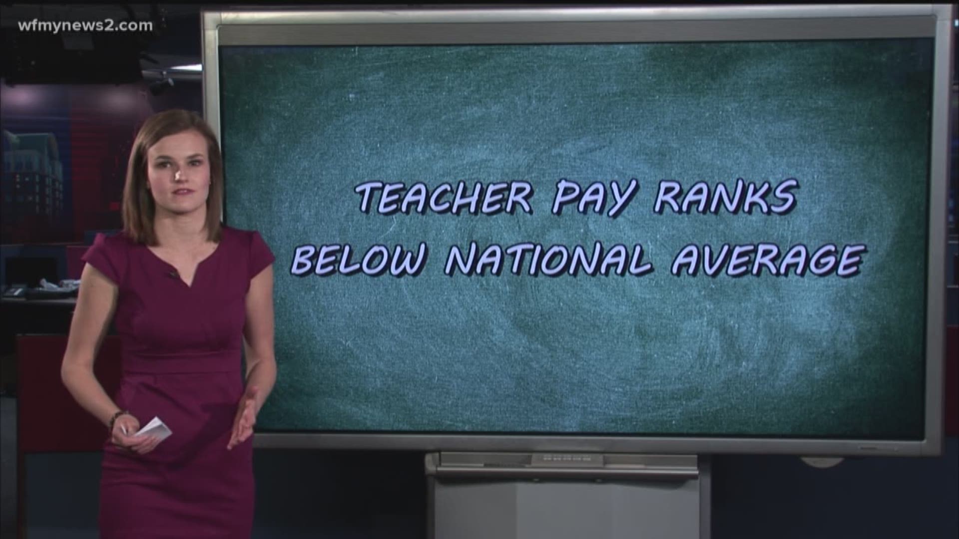 Despite Increases, Teacher Pay Below Average