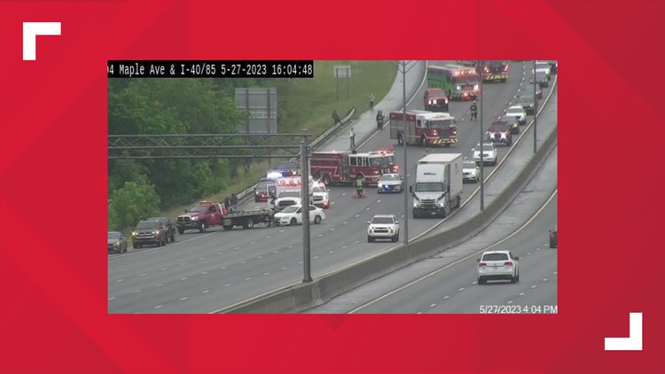 All lanes now open on I-85 in Alamance County