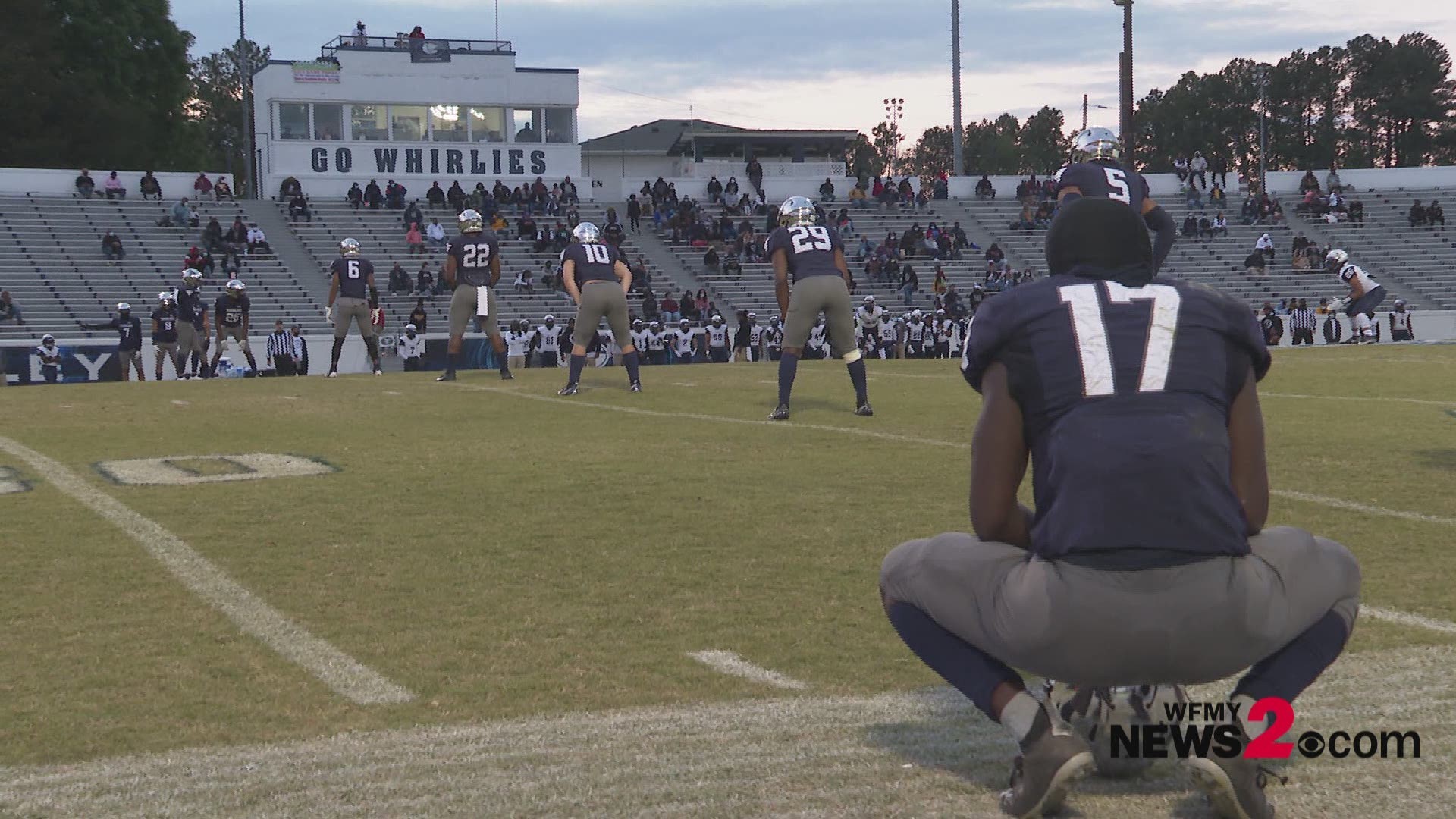 Grimsley wins 42-7. The Whirlies will take on Butler in the 4A West Regional Final.