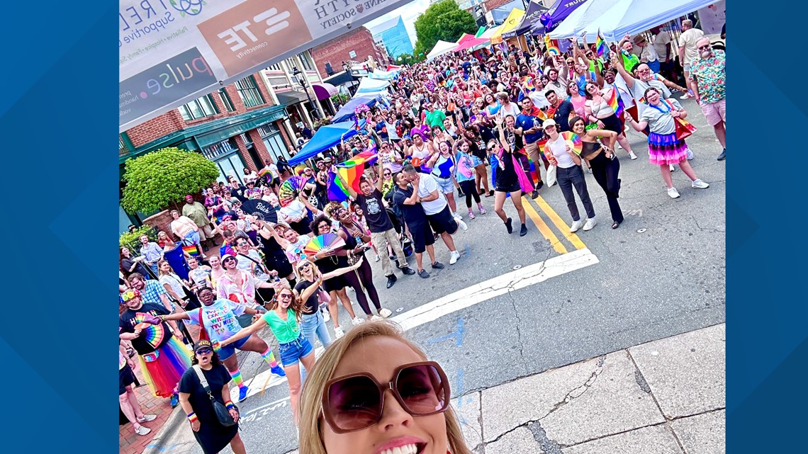 Thousands come out to celebrate LGBTQ+ Pride in WinstonSalem