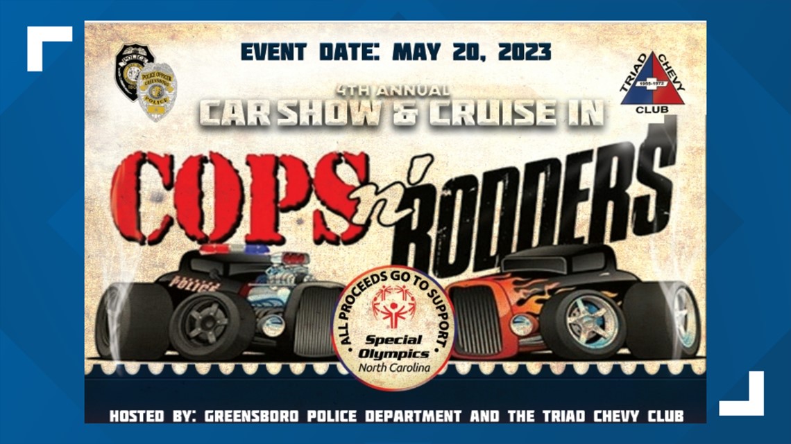 Car show and cruise in Cops n' Rodders Saturday