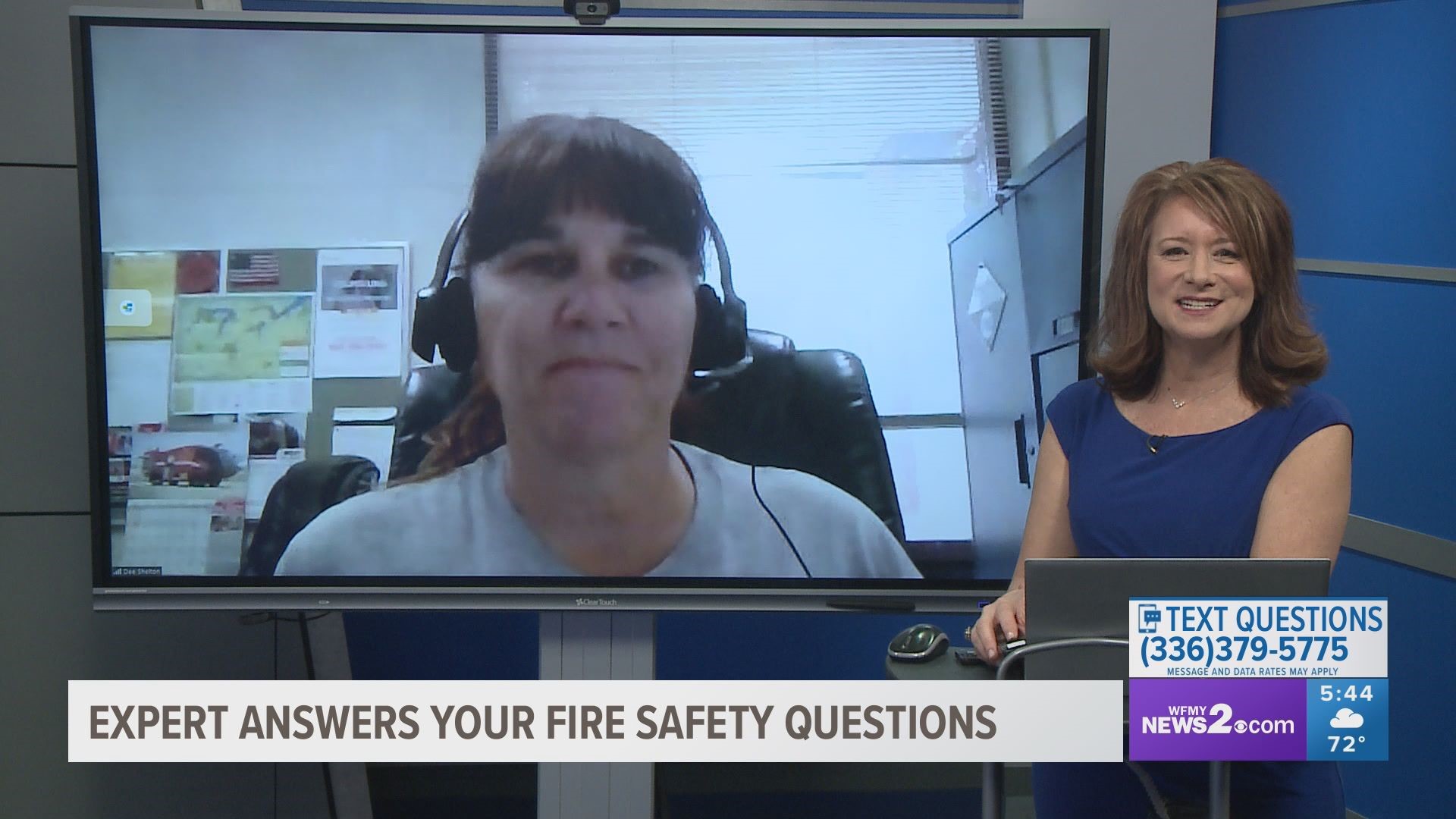 An educator from the Greensboro Fire Department shares ways to keep gatherings safe.