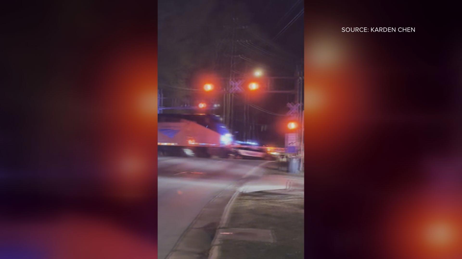 A witness caught the Thanksgiving Day collision on camera.